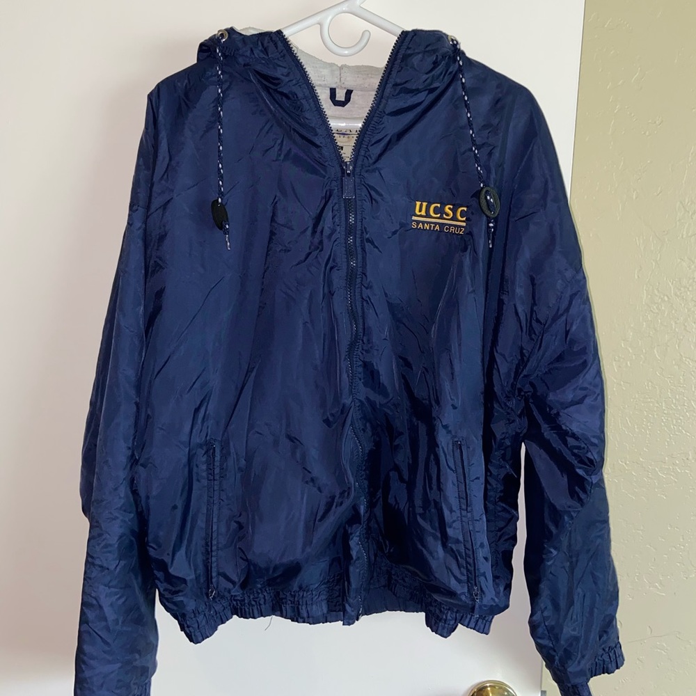 Vintage UCSC Windbreaker